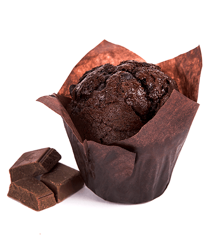 1Маффин Шоколадный с шоколадной крошкой