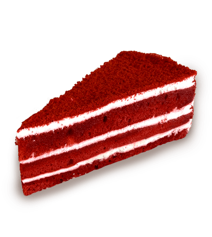 Порционный торт «Красный бархат»
